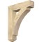 Ekena Millwork Thorton Craftsman Rough Sawn Bracket, Douglas Fir, 4"W x 20"D x 24"H BKT04X20X24THR04RDF - alternate 1